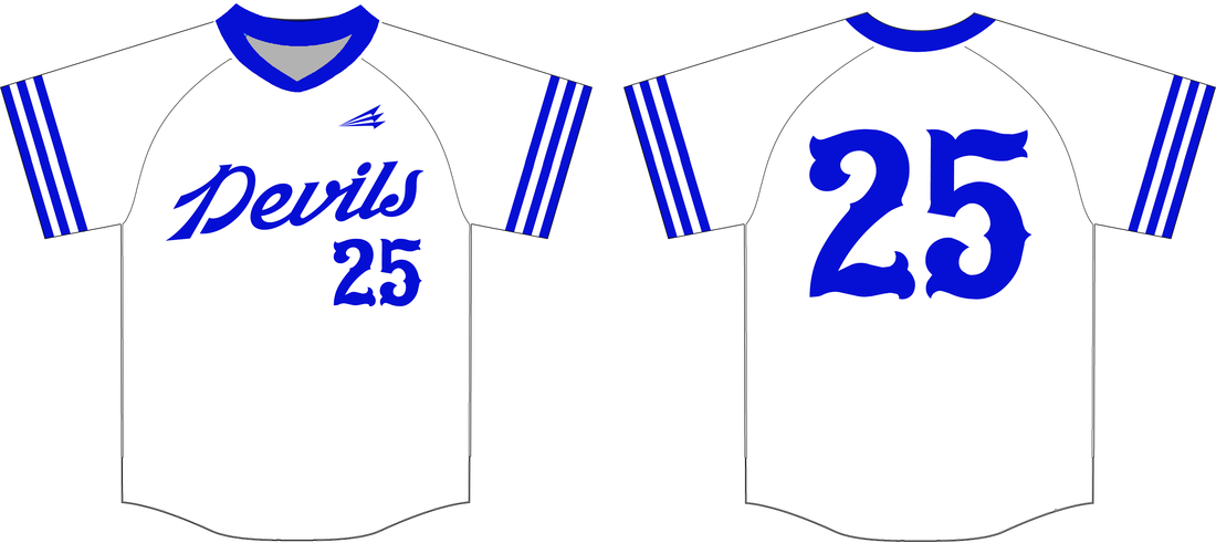 Blue Devils Baseball Custom Baseball Jerseys
