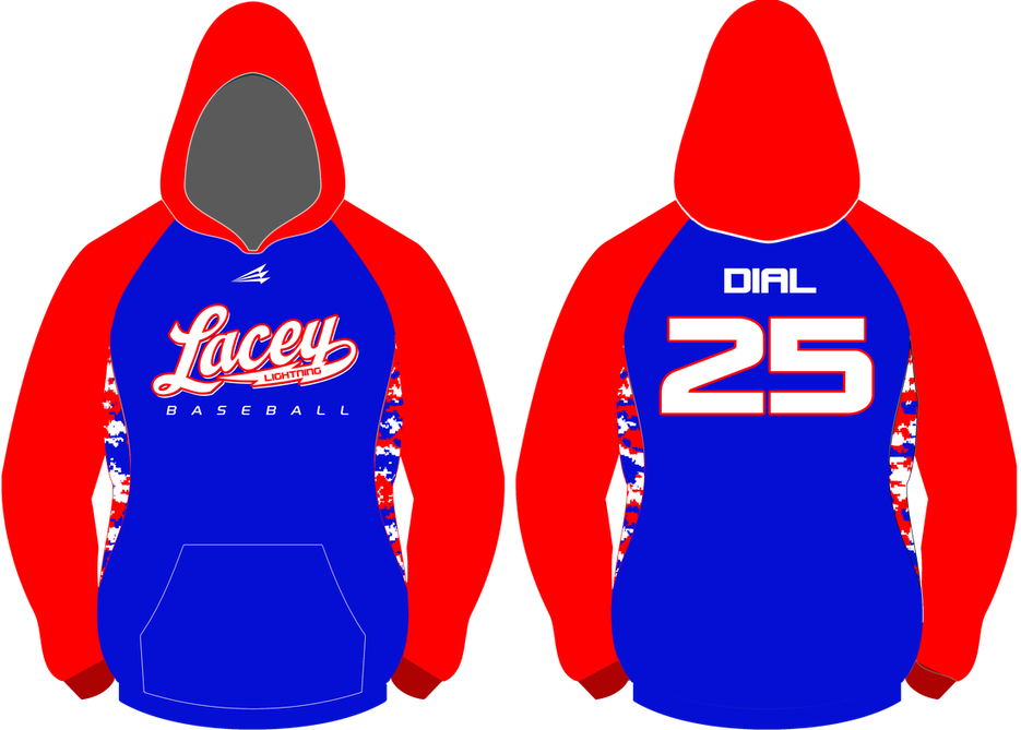 Lacey Lightning Baseball Custom Camo Baseball Jerseys