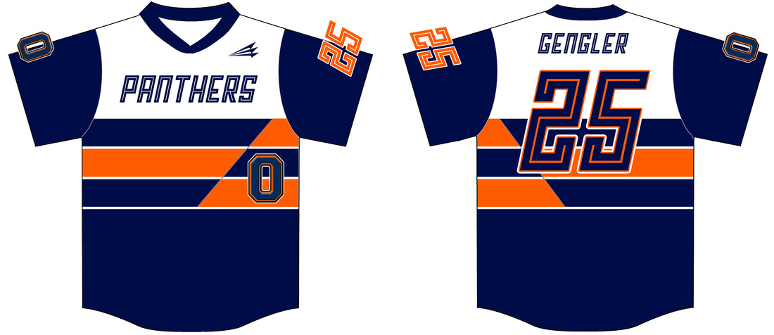 Oswego Panthers Custom Baseball Jerseys