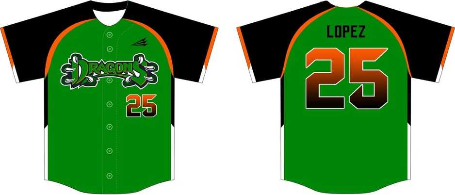 Download Northeast Dragons Custom Throwback Baseball Jerseys ...