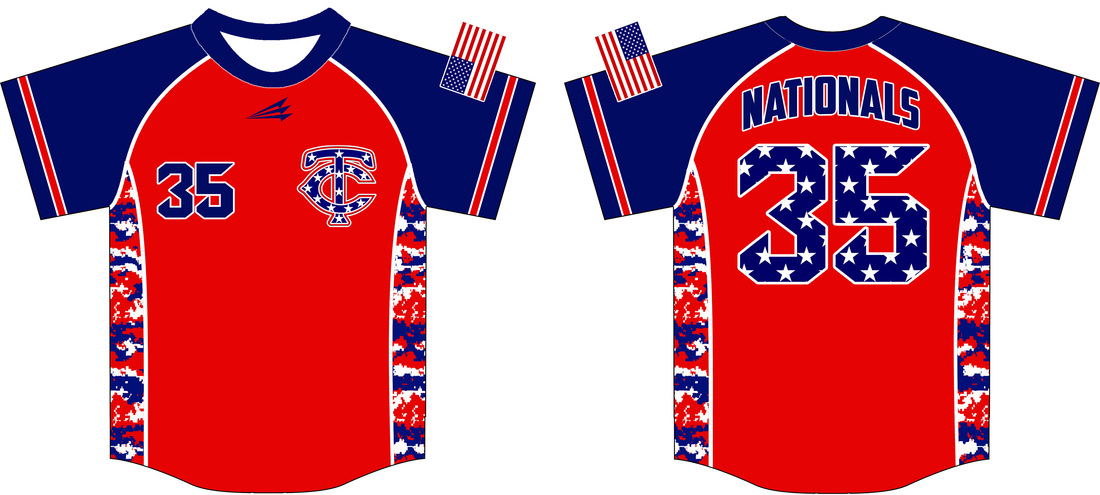 TC Nationals Custom Baseball Jerseys