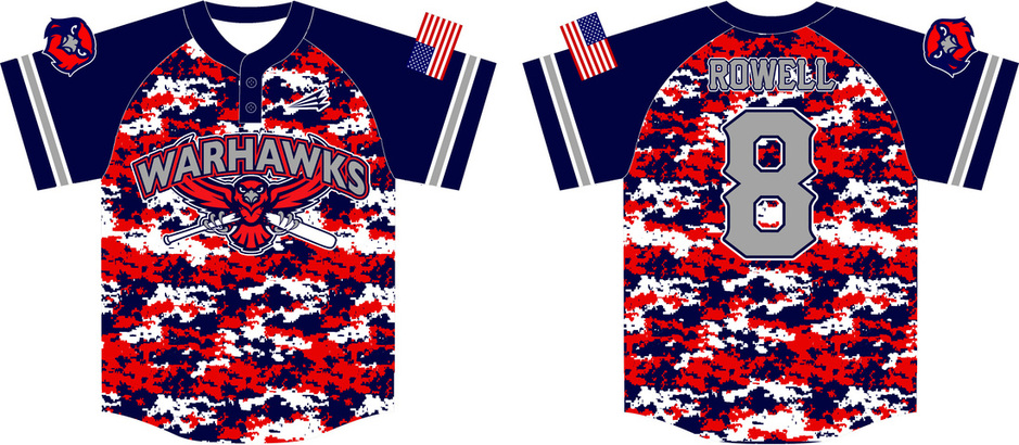 Warhawks Graffiti Baseball Jersey Shirt Gift For Men And Women