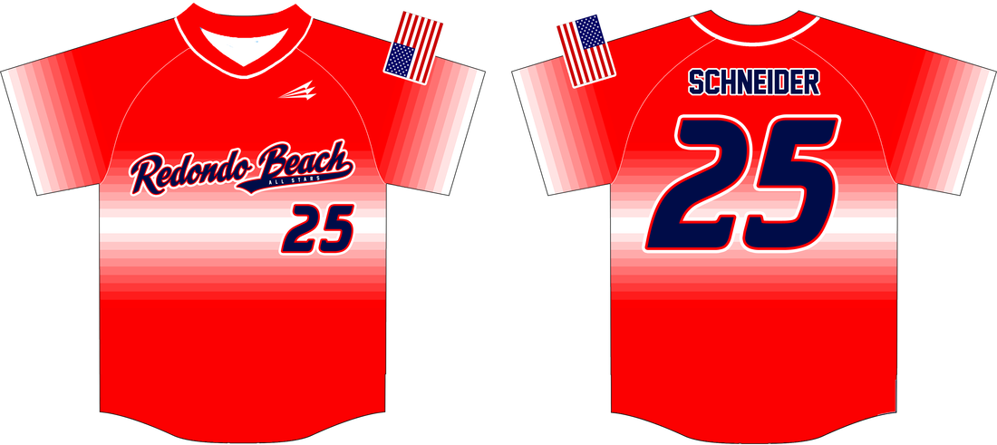 New jerseys for the Houlton Senior Little League all-star team