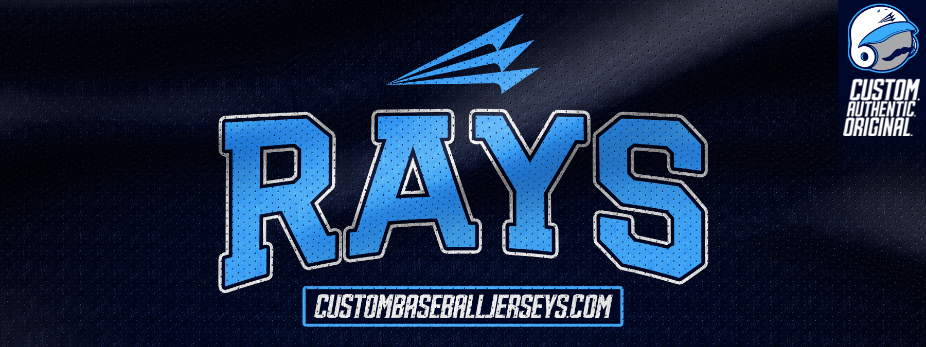 61 Rays Custom Throwback Baseball Jerseys