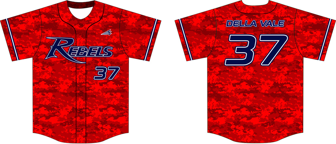 Kent Rebels Custom Baseball Jerseys