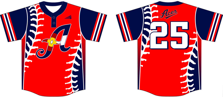 Colorado Aces Custom Baseball Jerseys
