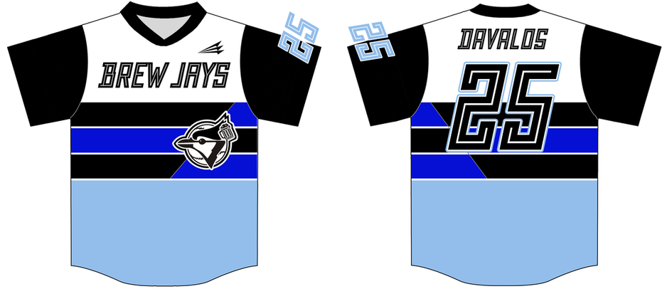 Jerzeys FX - Brew Crew Sublimated Softball Jerseys