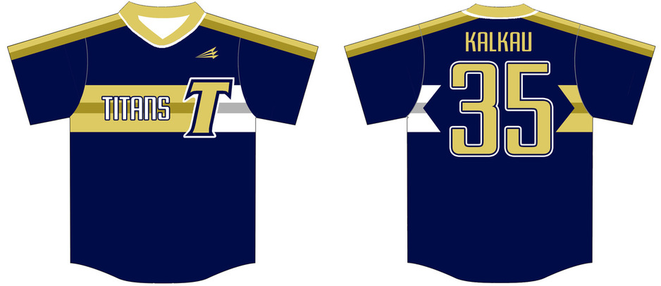 Long Island Titans Custom Baseball Jerseys