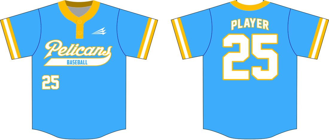 pelicans baseball jersey