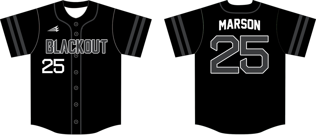 Blackout Baseball Custom Baseball Jerseys