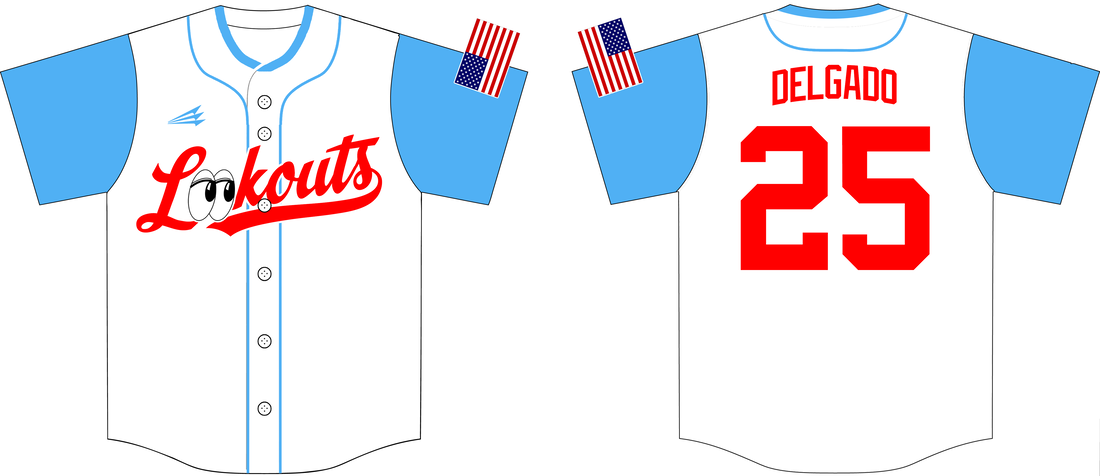 Southwest Lookouts Custom Traditional Baseball Jerseys