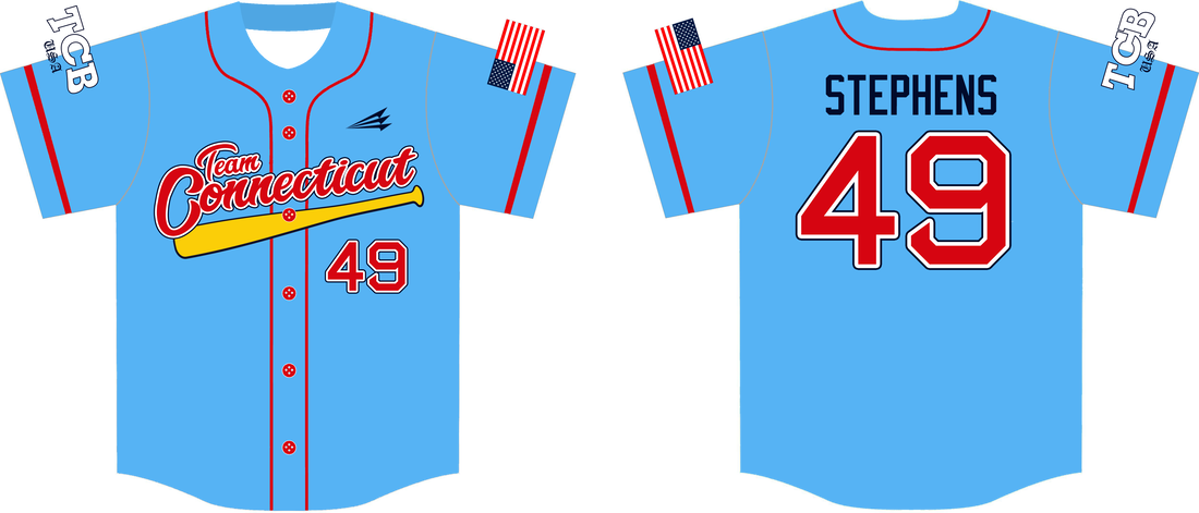 Connecticut Hackers Custom Baseball Jerseys