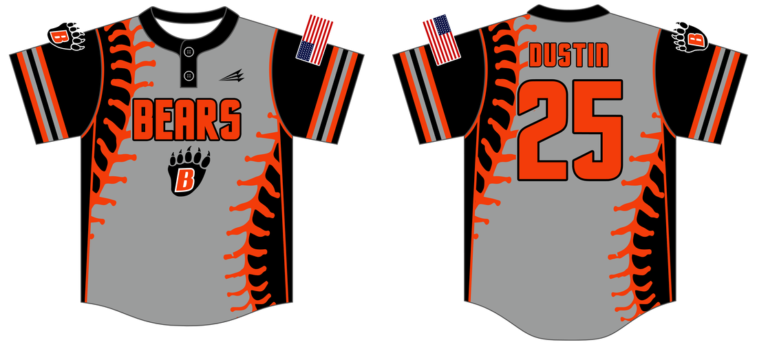 Baseball Jersey Design – EsportsGear LLC