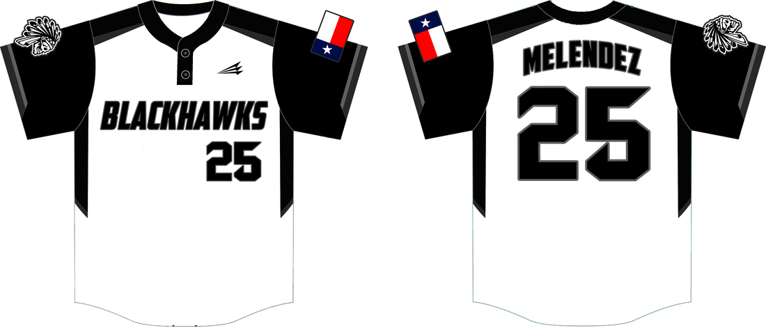 blackhawks baseball jersey