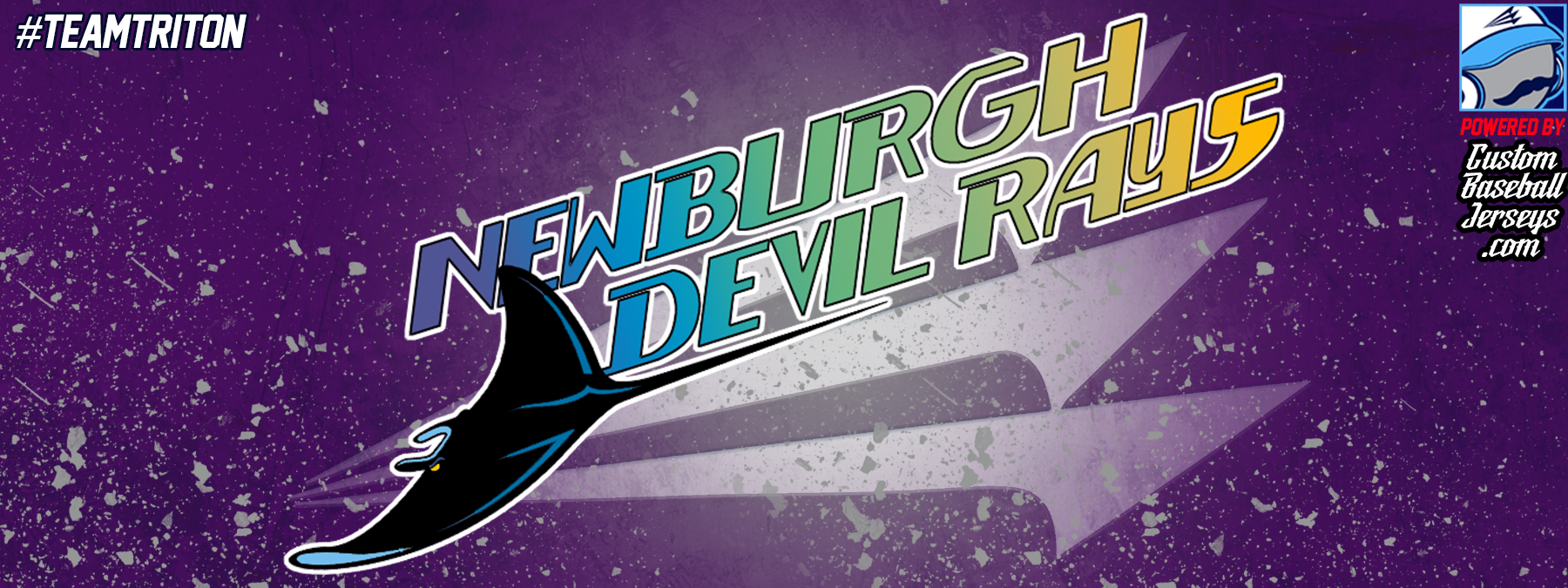 Newburgh Devil Rays Custom NanoDri Baseball Jersey #J3b