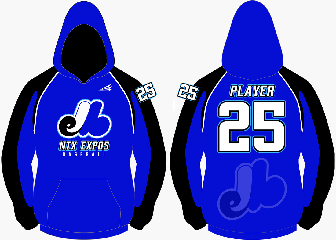NTX Expos Custom Throwback Baseball Jerseys