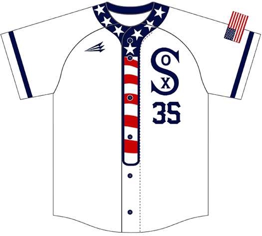 Pin on Patriotic Baseball Jerseys