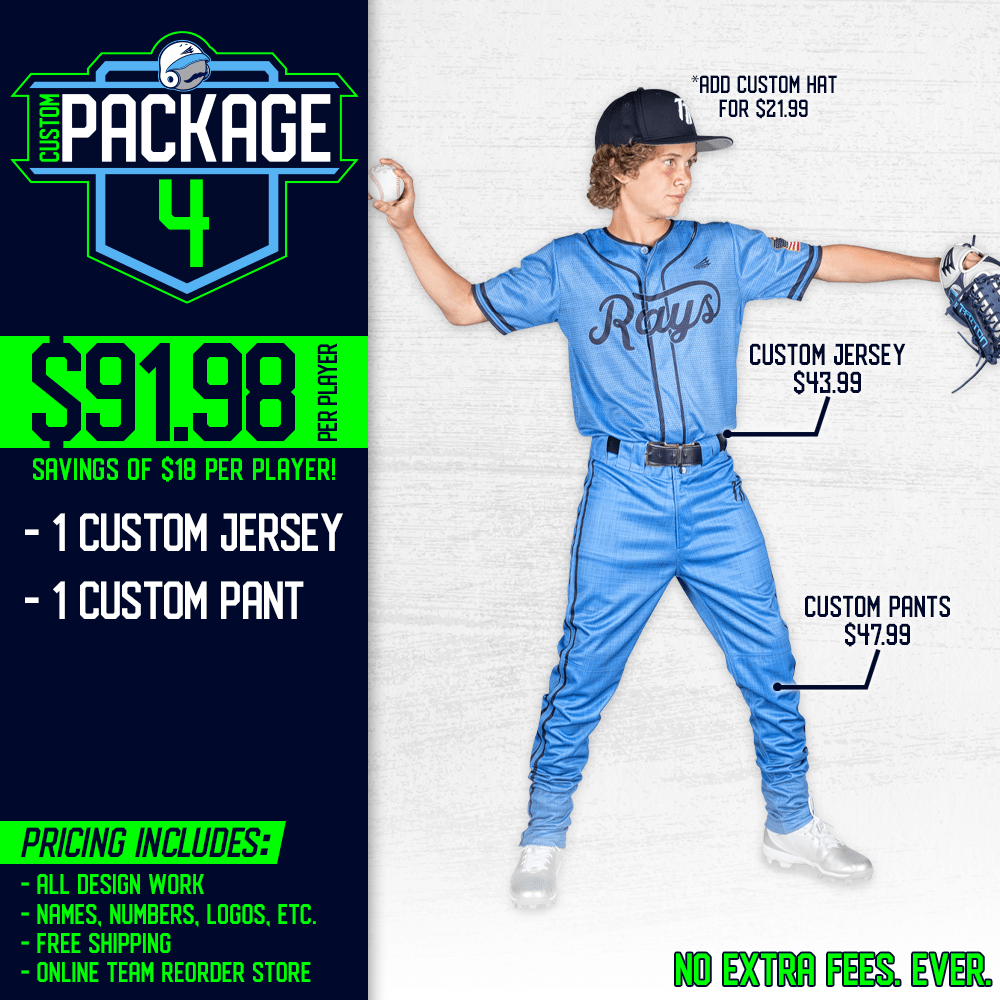 Custom Baseball Team Uniform Package - All-Star