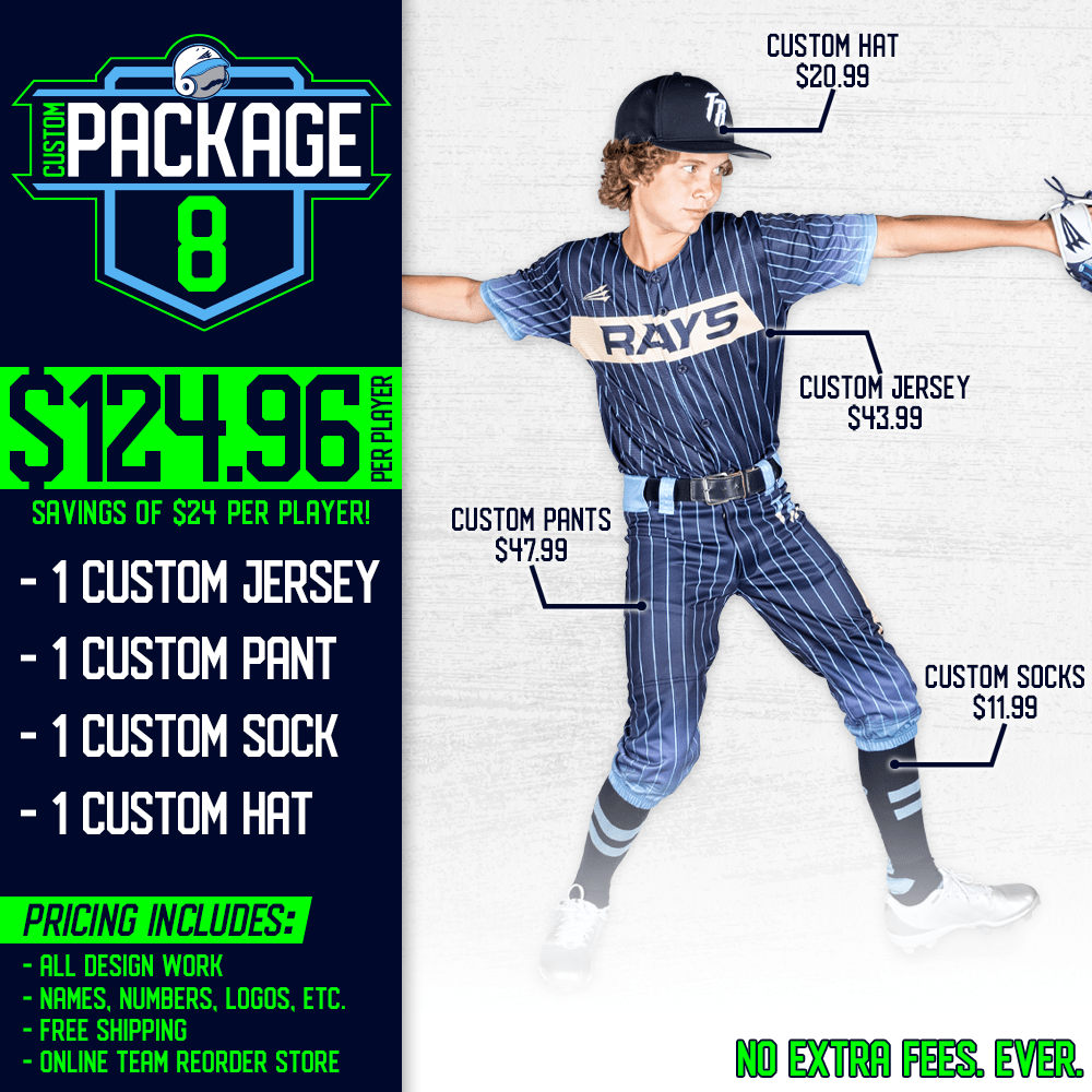 D65 Baseball Uniforms Package