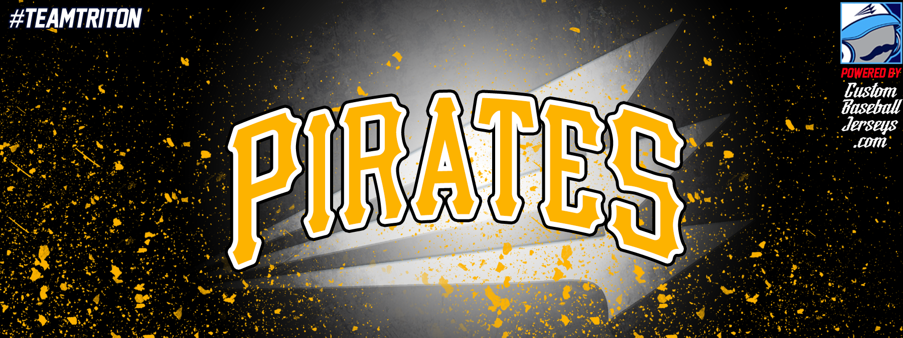 Olney Pirates Custom Throwback Baseball Jerseys