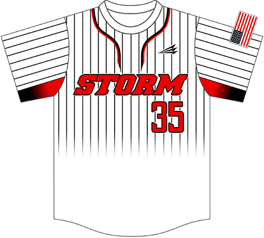 Custom Kids & Youth Pinstripe Baseball Jersey Sports Team 