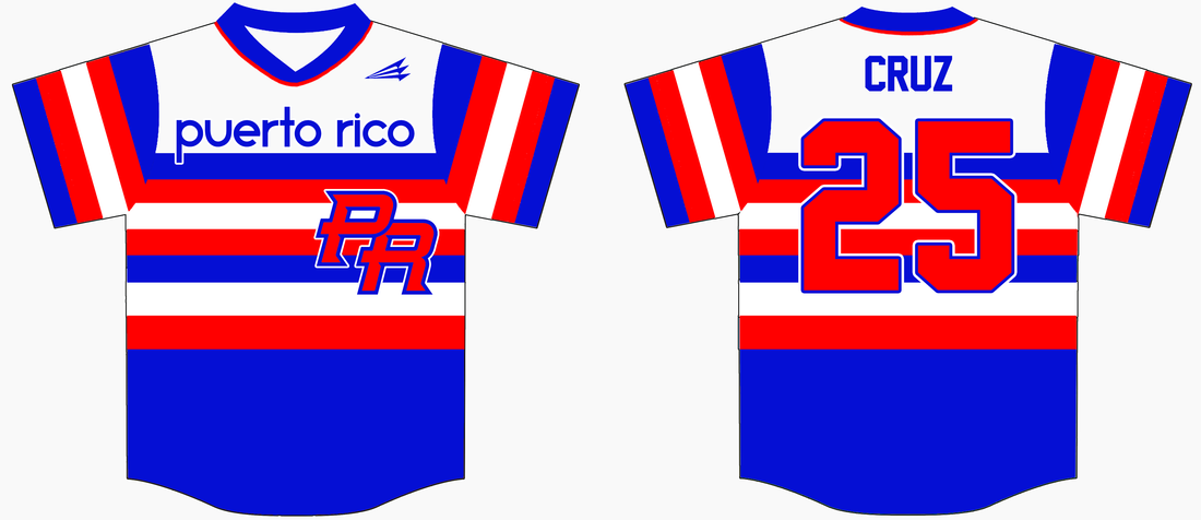  RoyalBro Personalized Puerto Rico Baseball Shirt Custom Team  Name Puerto Rican Baseball Jersey, Puerto Rican Baseball Men (PR1) 