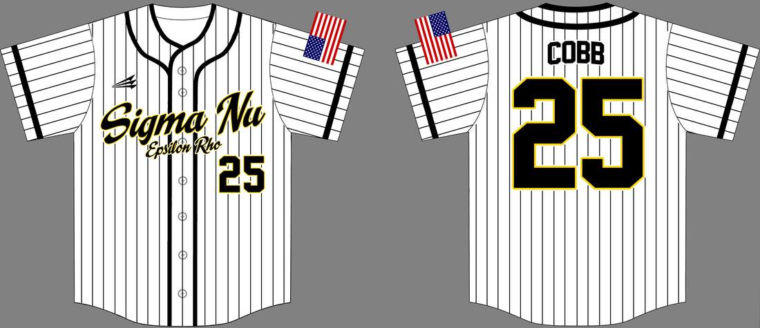 custom pinstripe baseball jersey