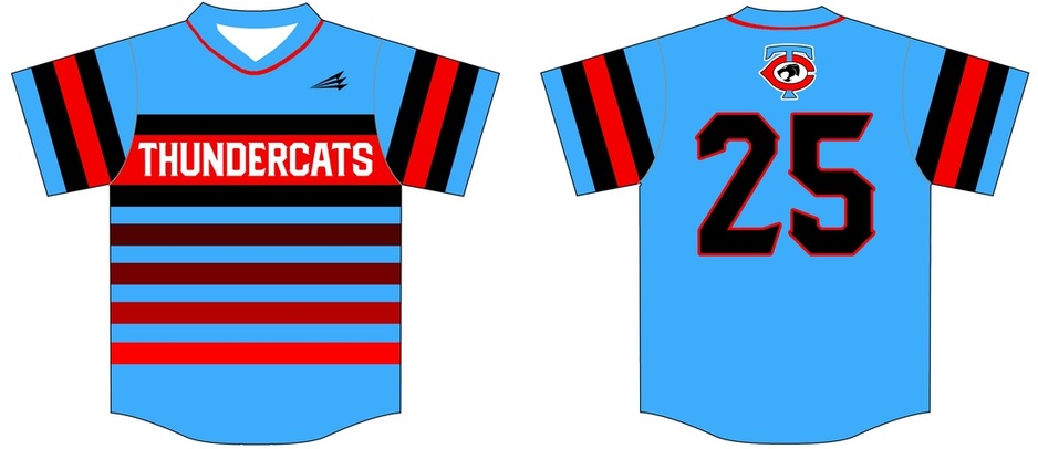 Twin Cities Thundercats Custom Baseball Jerseys